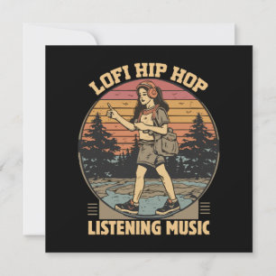 Lofi hip hop chillhop music invitation