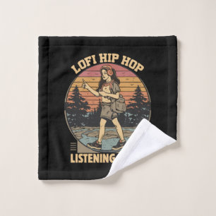 Lofi hip hop chillhop music wash cloth