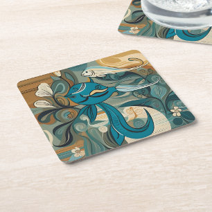 Lofn Square Paper Coaster