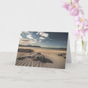 Lofoten Beach Landscape Photo Card