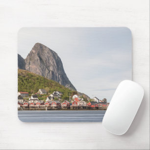 Lofoten Fishing Village - Norway Mouse Pad