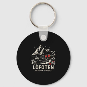 Lofoten Island Norway Beach Vacation  Key Ring