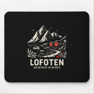 Lofoten Island Norway Beach Vacation Mouse Pad