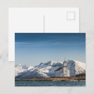 Lofoten Islands Church Postcard