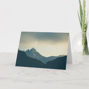 Lofoten Islands Mountains Photo Card