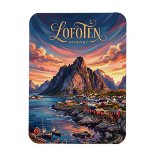 Lofoten Islands Norway Magnet