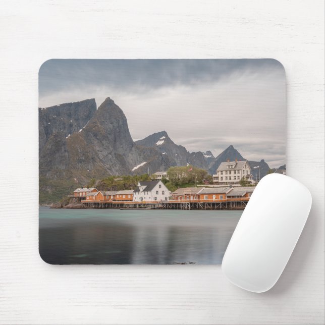 Lofoten Islands Norway Mouse Pad (With Mouse)