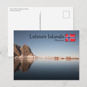 Lofoten Islands Norway Postcard