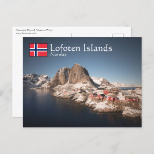 Lofoten Islands Norway Postcard