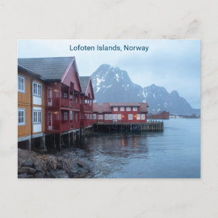 Lofoten Islands, Norway, Postcard