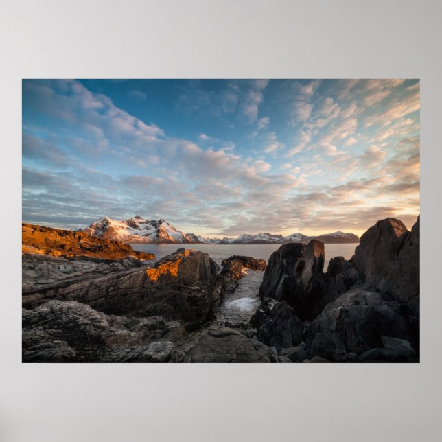 Lofoten Islands Norway Poster (Front)