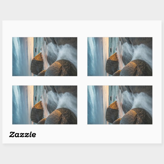 Lofoten Islands Norway Rectangular Sticker (Sheet)