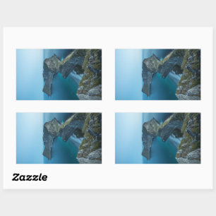 Lofoten Islands Rectangular Sticker