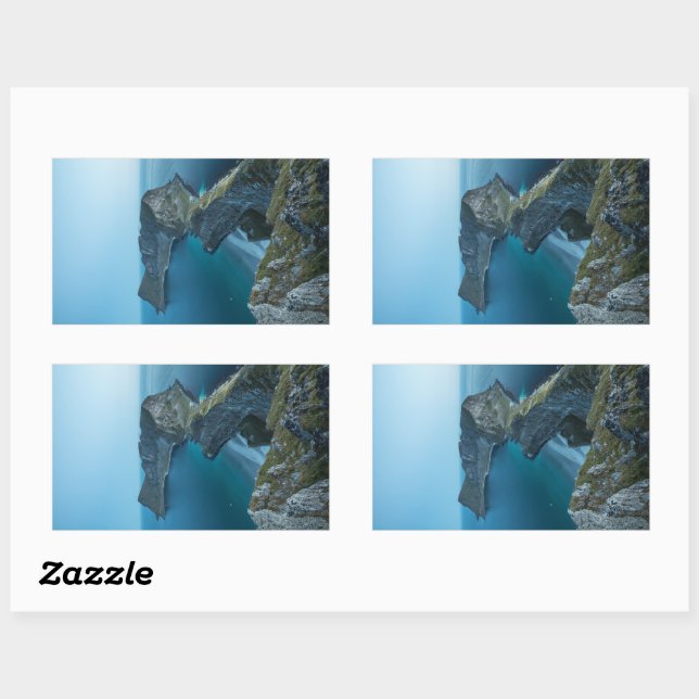 Lofoten Islands Rectangular Sticker (Sheet)