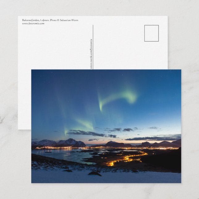 Lofoten Leknes Postcard (Front/Back)