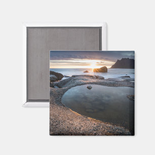 Lofoten Midnight Sun Magnet