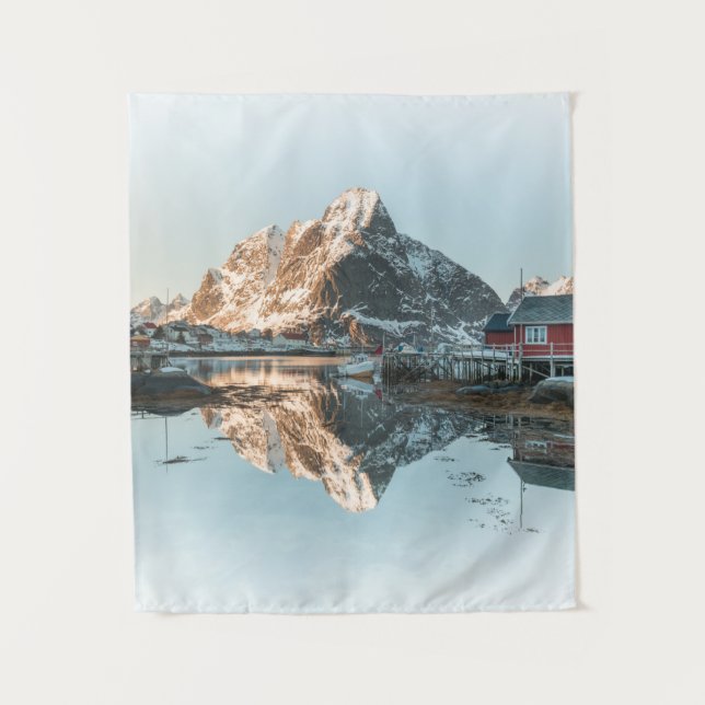 Lofoten Mountain Tapestry (Front)