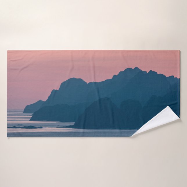 Lofoten Norway Bath Towel (Bath Towel)
