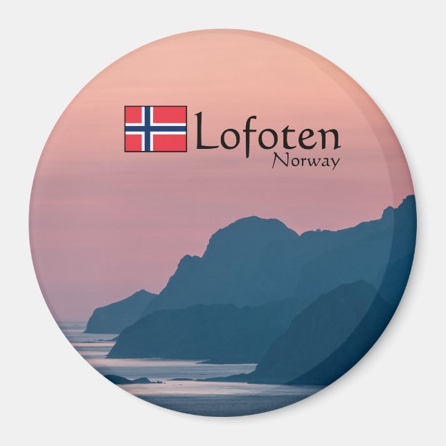 Lofoten Norway Magnet (Front)