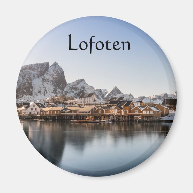 Lofoten Norway Magnet (Front)