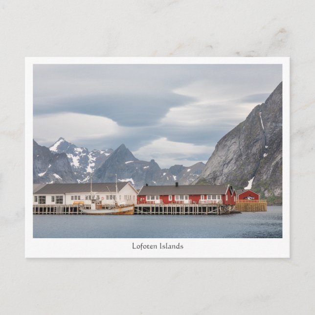 Lofoten Norway Postcard (Front)