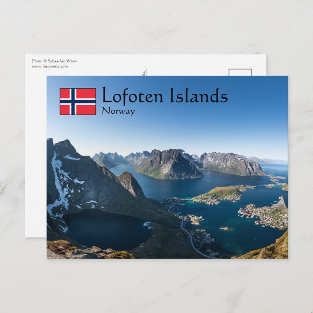 Lofoten Norway Postcard (Front/Back)