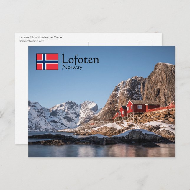 Lofoten Norway Postcard (Front/Back)