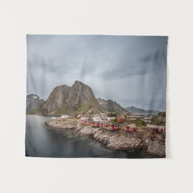Lofoten Norway Tapestry (Front (Horizontal))