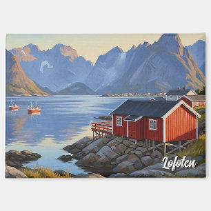 Lofoten Norway Travel Magnet