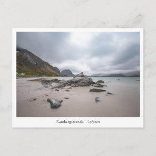 Lofoten Ramberg Beach Postcard