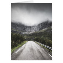 Lofoten Road to Nusfjord, Norway