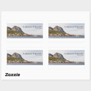 Lofoten Souvenir Rectangular Sticker