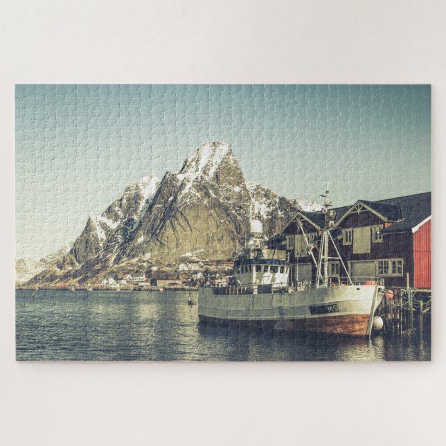 Lofoten Vintage Jigsaw Puzzle (Horizontal)