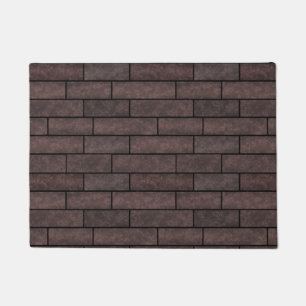 Loft, brick, brown brick doormat