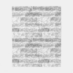 loft, light grey fleece blanket