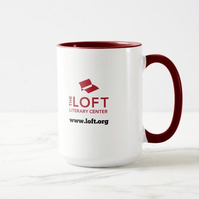 Loft Mug: Read. Write. Repeat Mug (Right)