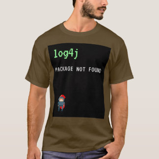 Log4j Java Programmer Humour T-Shirt
