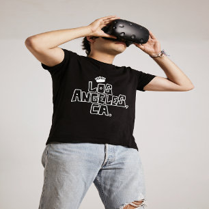 Log Angeles Ca Festive Design  T-Shirt