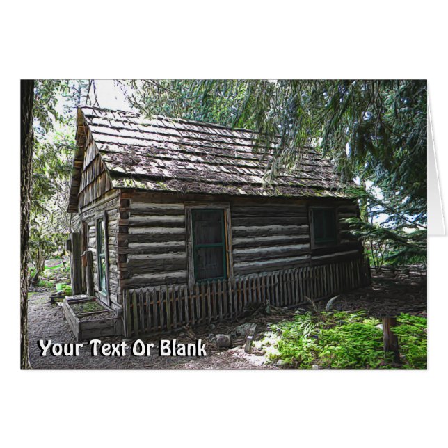 Log Cabin (Front Horizontal)