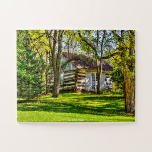 Log Cabin Alaska Jigsaw Puzzle