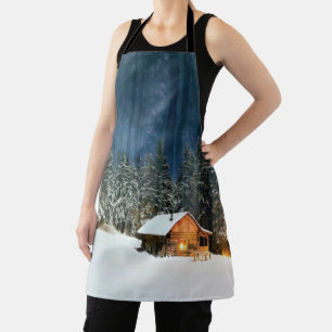 Log Cabin Apron