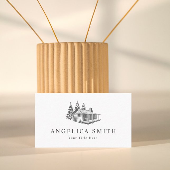 Log Cabin Business Card (Creator Uploaded)