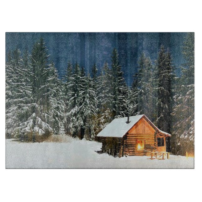 Log Cabin Cutting Board (Front)