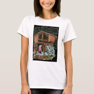 Log Cabin Girl T-Shirt