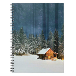 Log Cabin Notebook