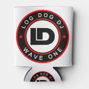 Log Dog DJ Can Holder Can Cooler
