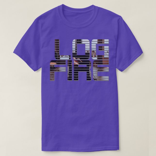 log fire T-Shirt (Design Front)