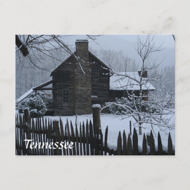 Log House Postcard (Front)