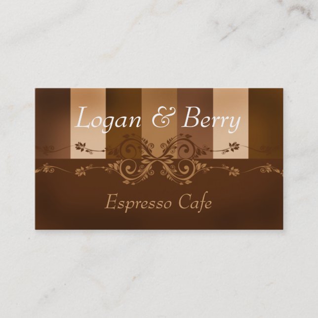 Logan & Berry Business Card (Front)