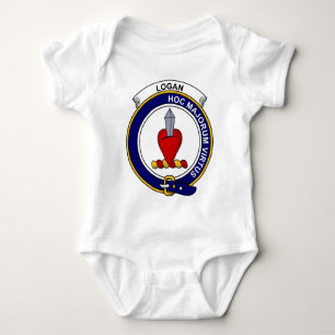 Logan Clan Badge Baby Bodysuit